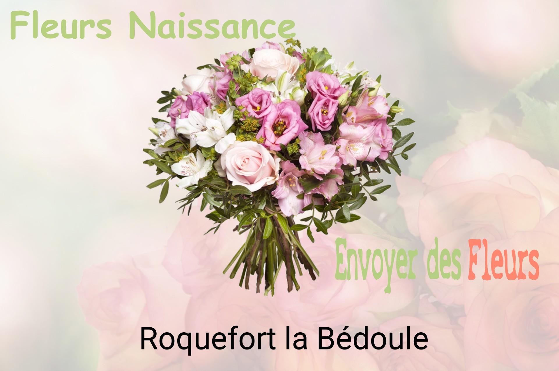 Bouquet de fleurs de naissance livré à Roquefort-la-Bédoule
