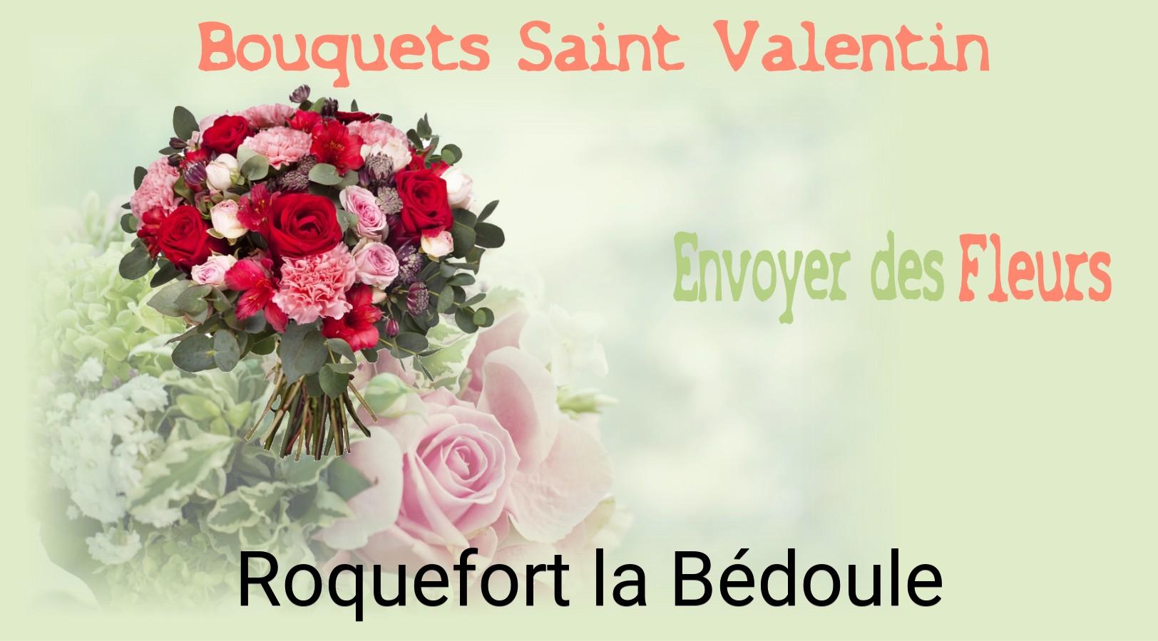Roses de Saint-Valentin livrées à Roquefort-la-Bédoule